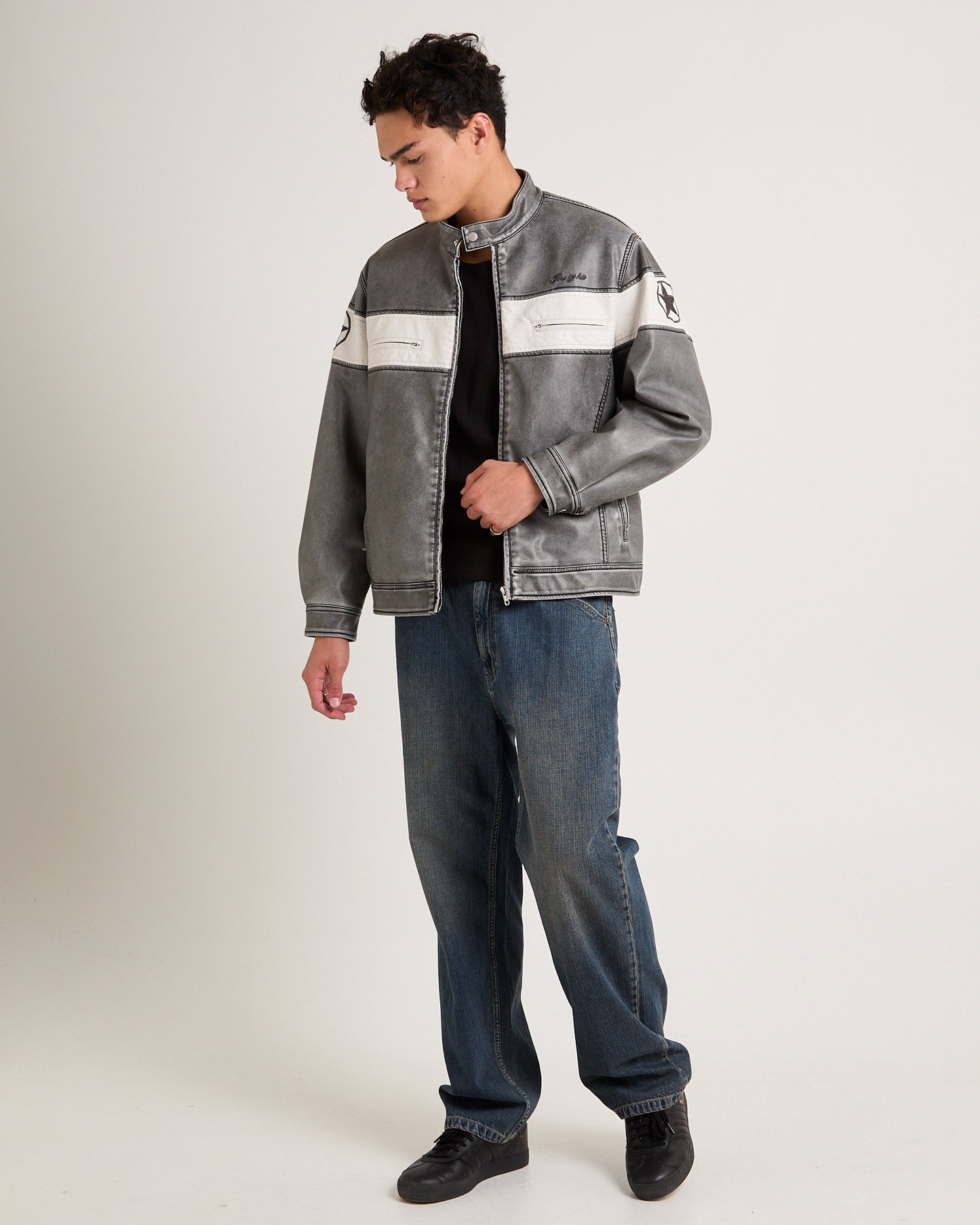 Game PU Leather Jacket