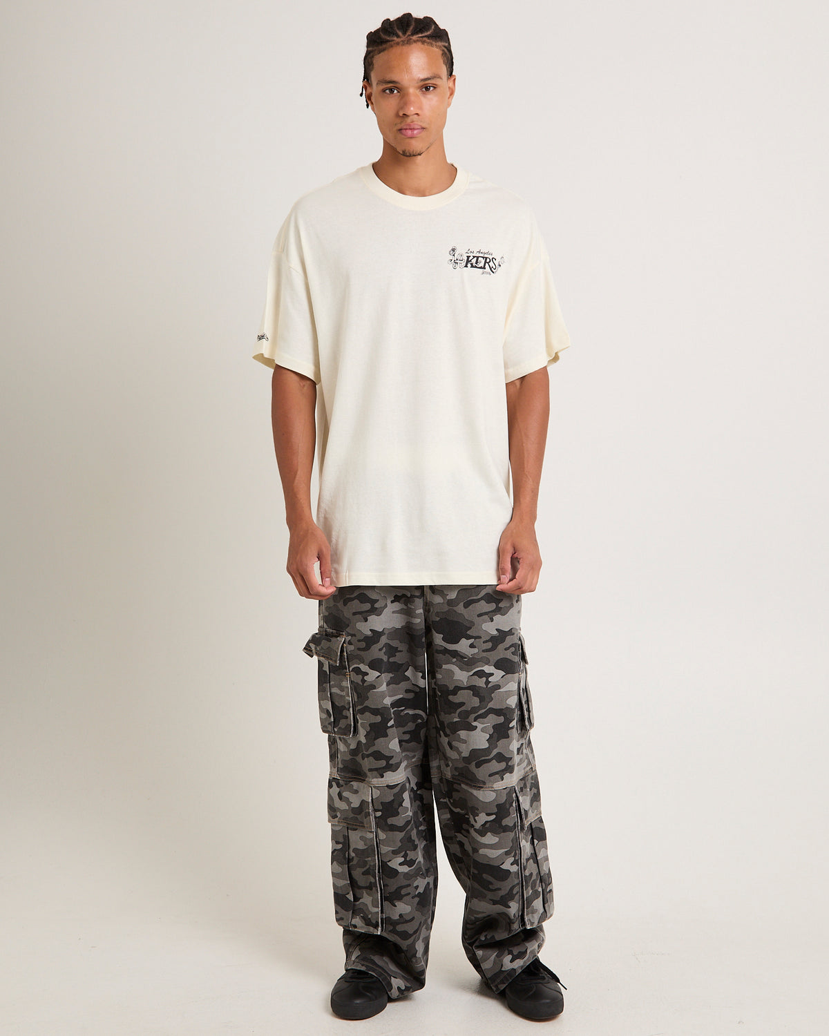 Los Angeles Lakers Radiograph Gold Rings T-Shirt SUGAR SWIZZLE