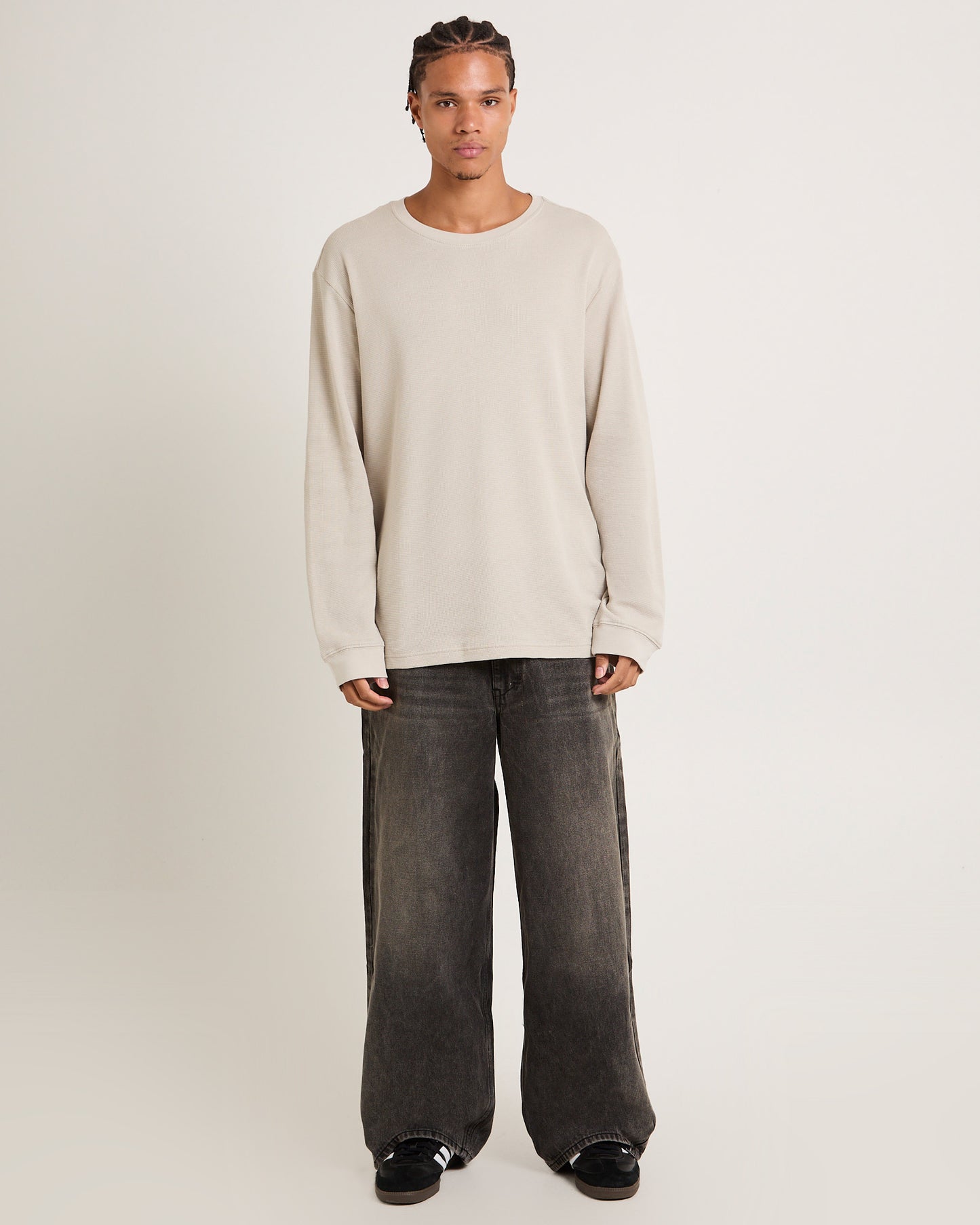 Waffle Long Sleeve Top