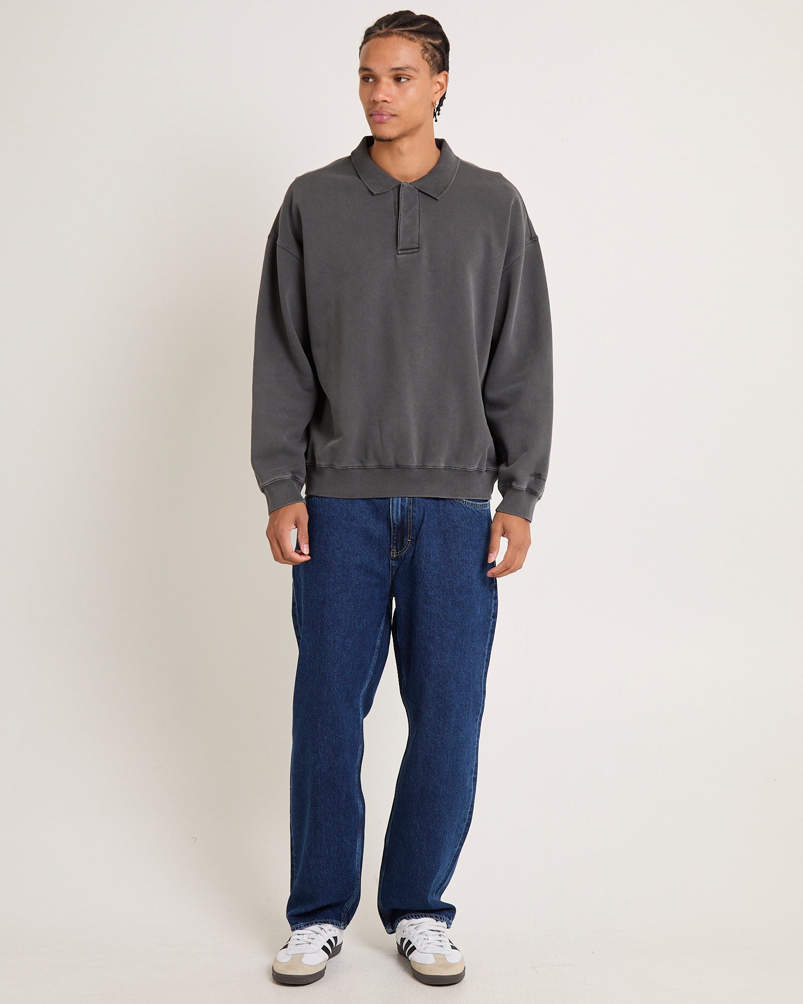 L-Four Baggy Denim Jeans Cash Indigo – General Pants Co.