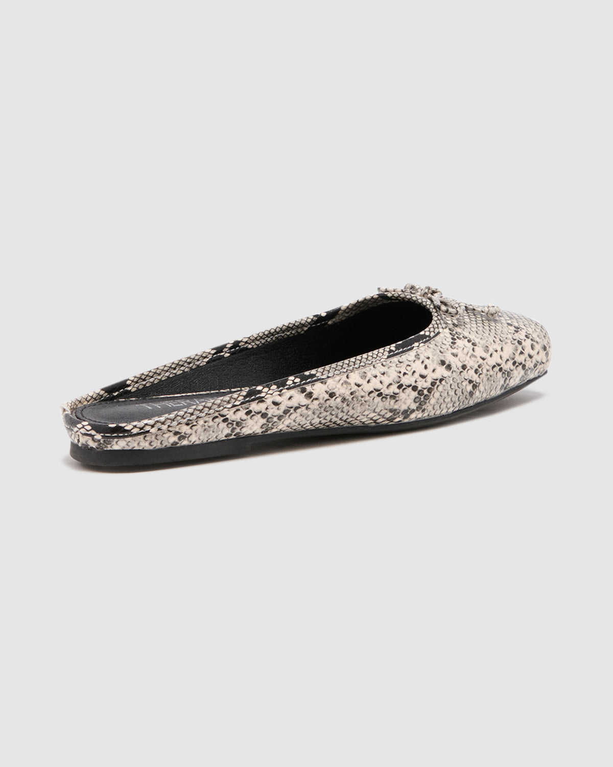 Lilah Ballet Flats BLACK / WHITE