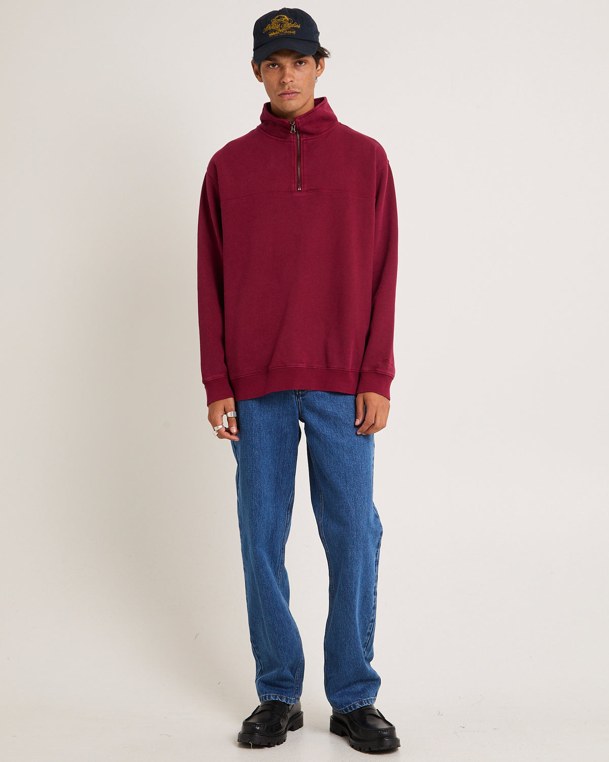 Script 1/4 Zip Fleece Jumper