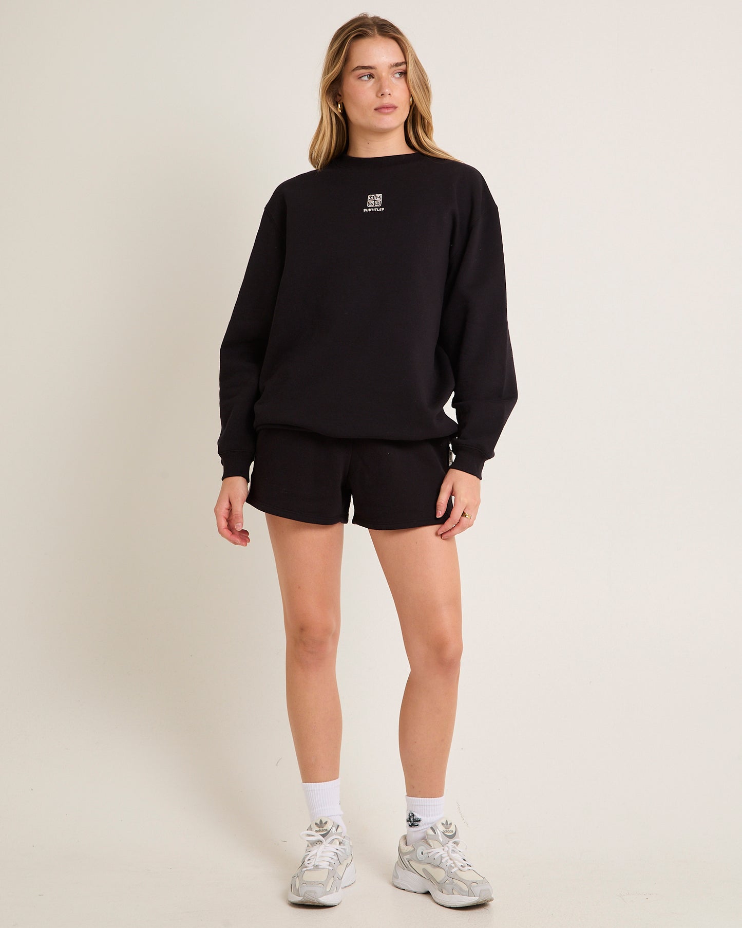 Spiros Oversized Crew Jumper