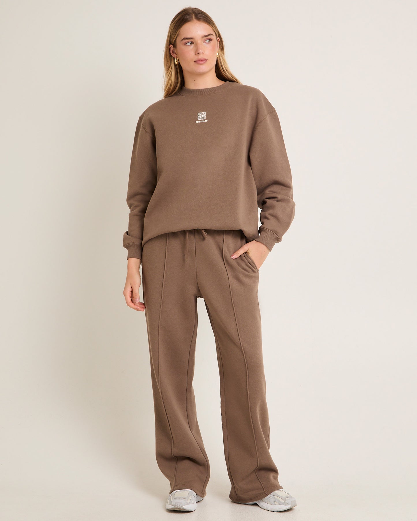 Spiros Oversized Crew Jumper