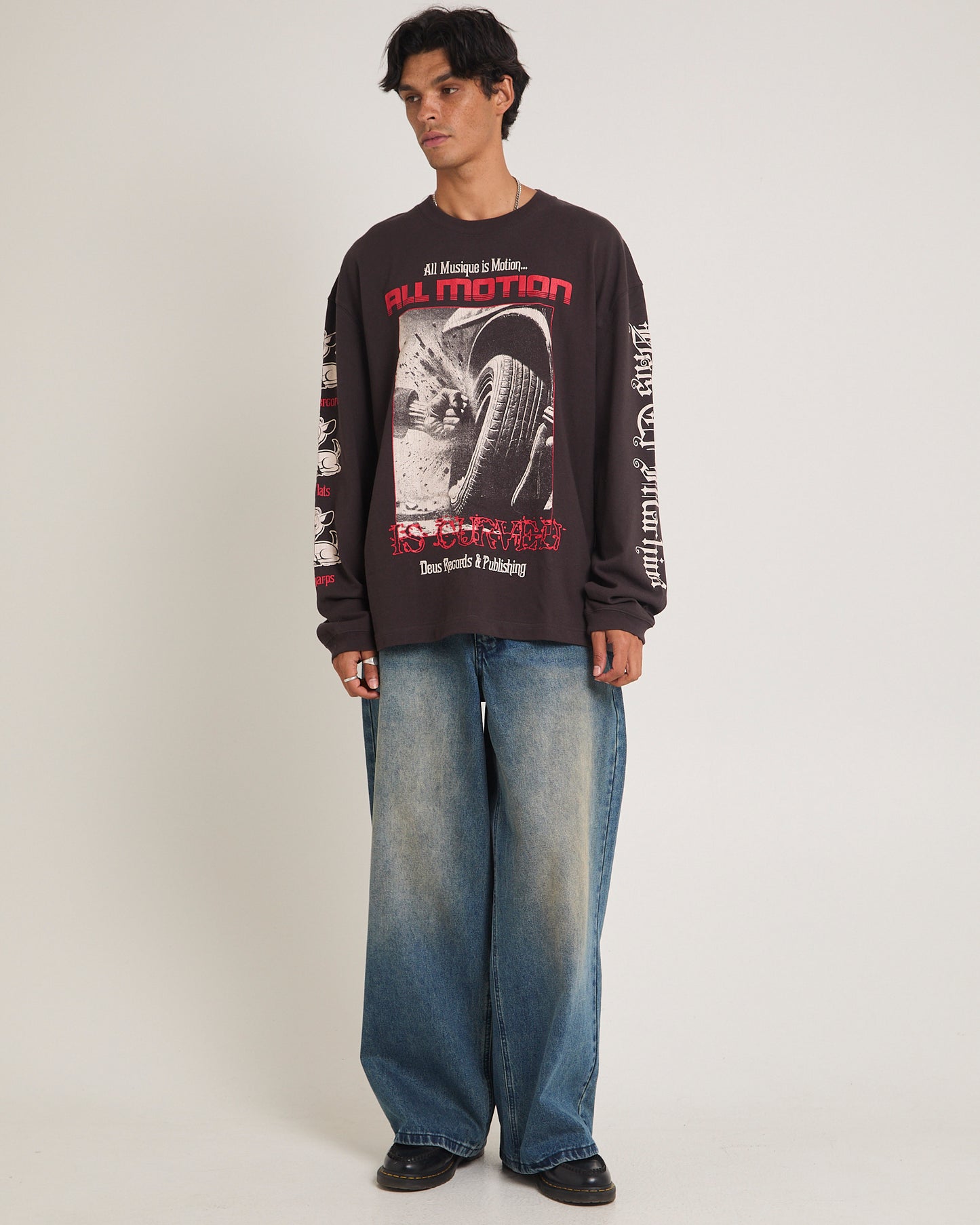 Dancing Ghost Long Sleeve T-Shirt