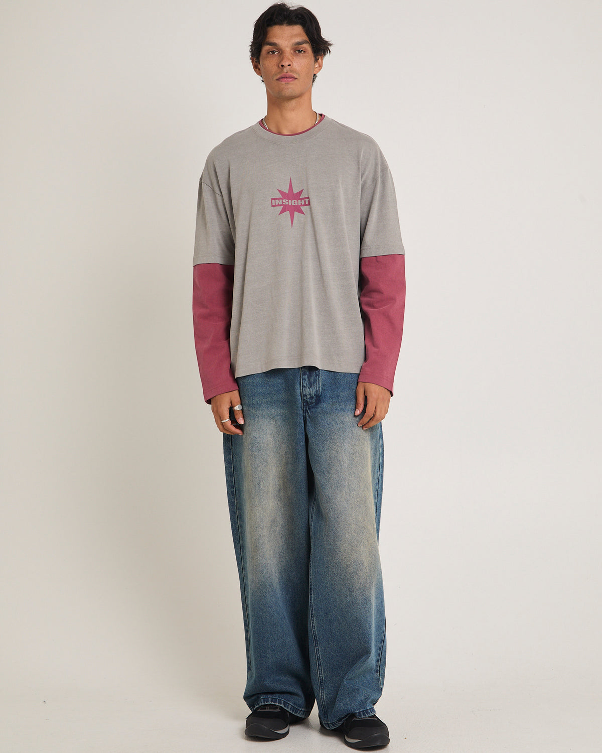 Orb Double Layer Long Sleeve T-Shirt