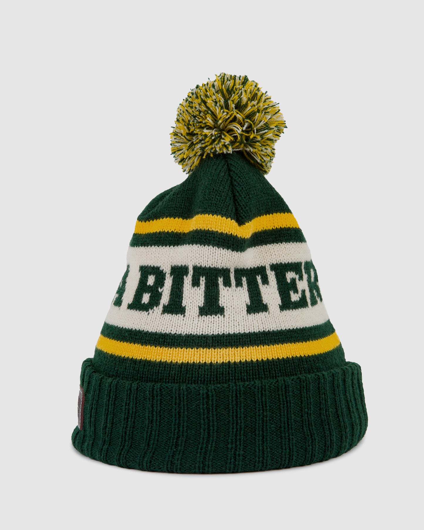Victoria Bitter Leather Patch Leroy Beanie