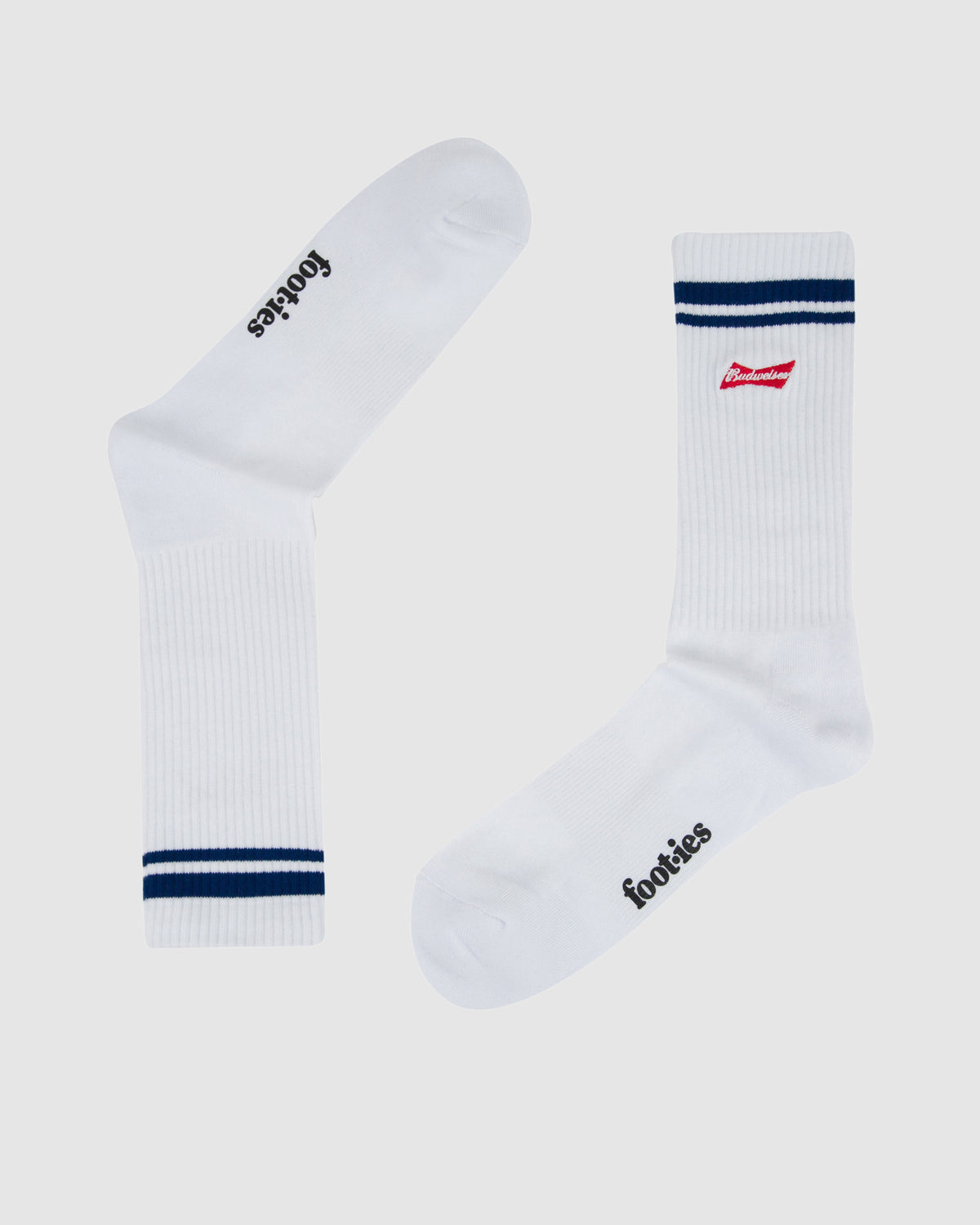 Budweiser Slogan Sneaker Socks 2 Pack