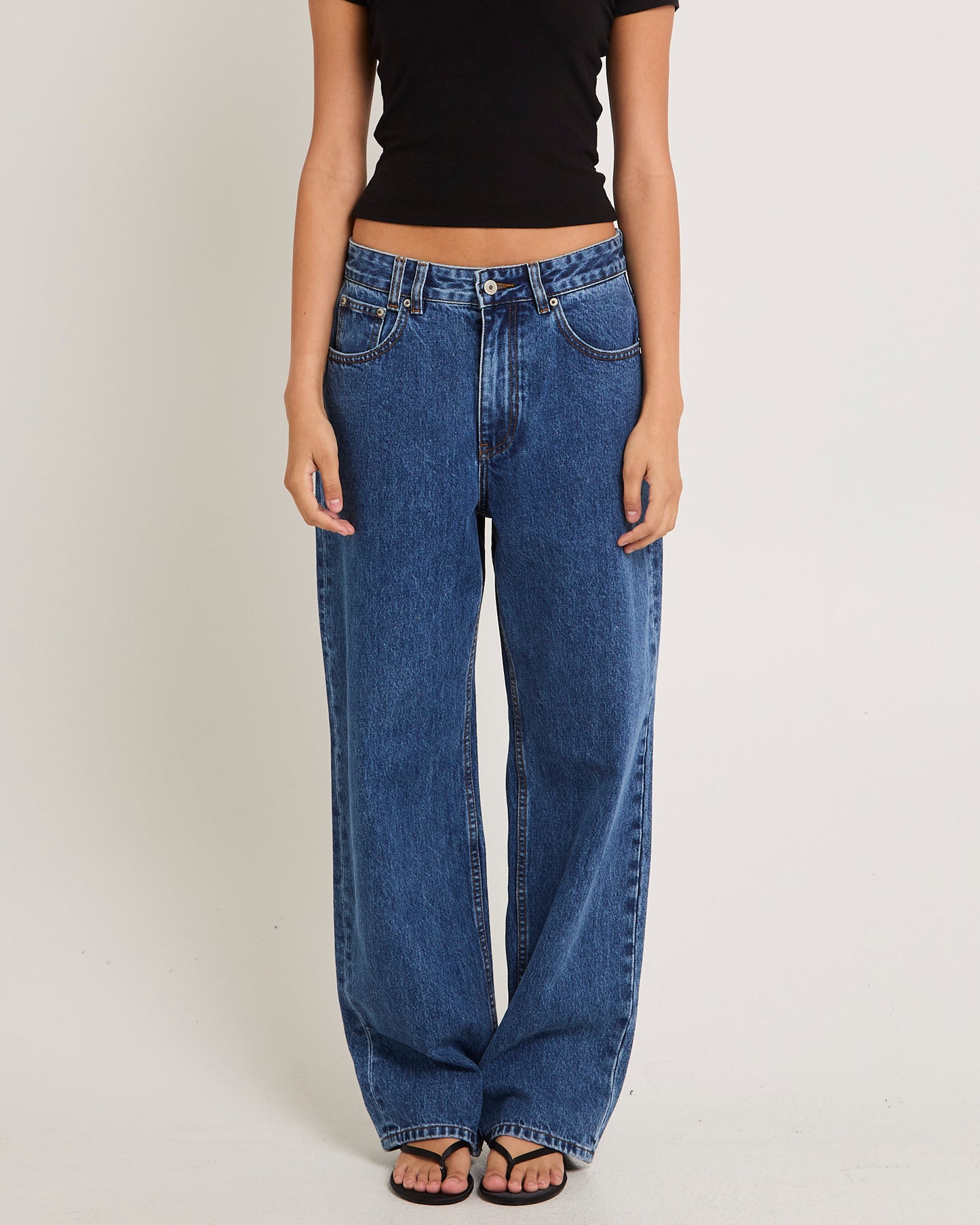 Bobby Baggy Dad Denim Jeans Petite