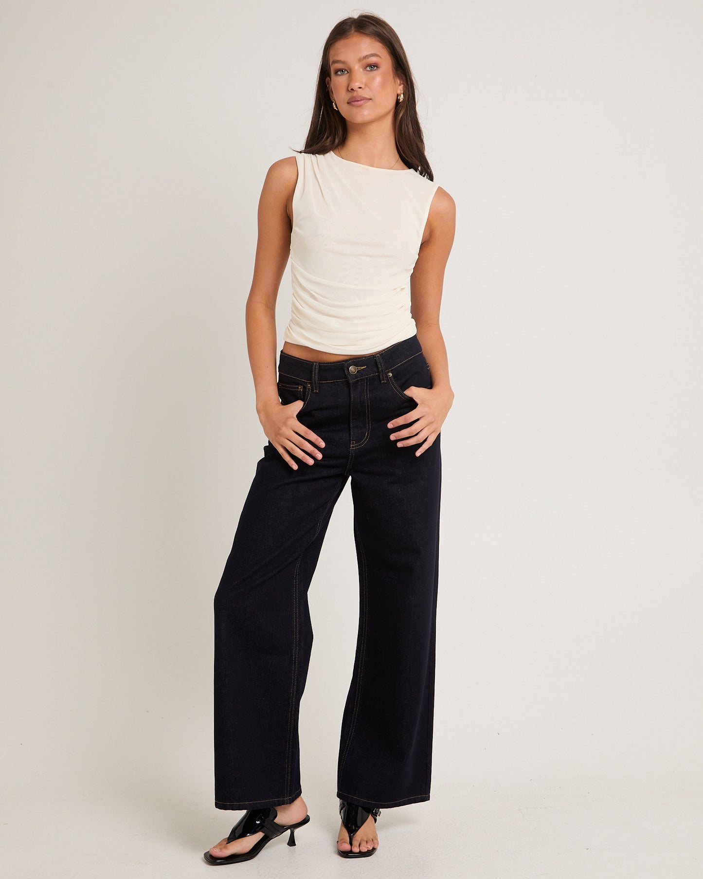 Wren Wide Denim Jeans Petite
