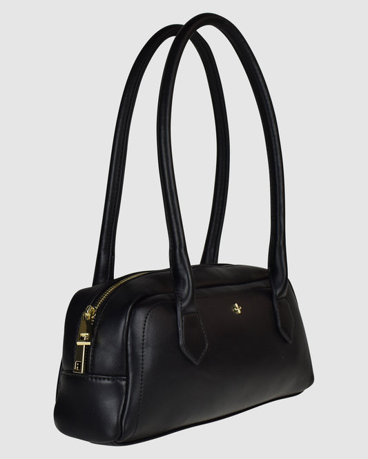 Nyota Shoulder Bag BLACK PU