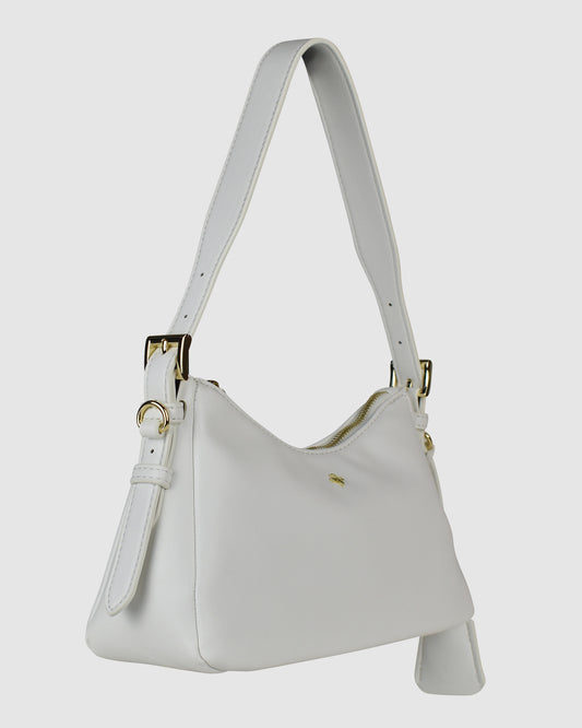 Brody Shoulder Bag WHITE PU