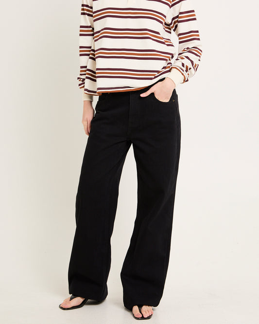 Top Model Denim Jeans BLACK