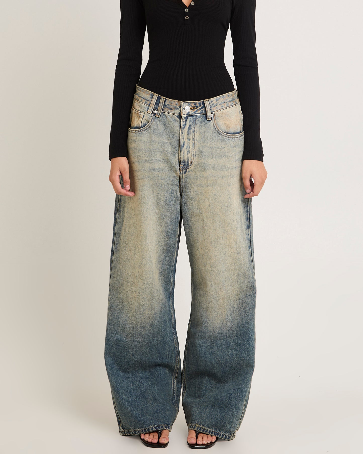 Rez Maxi Baggy Denim Jeans
