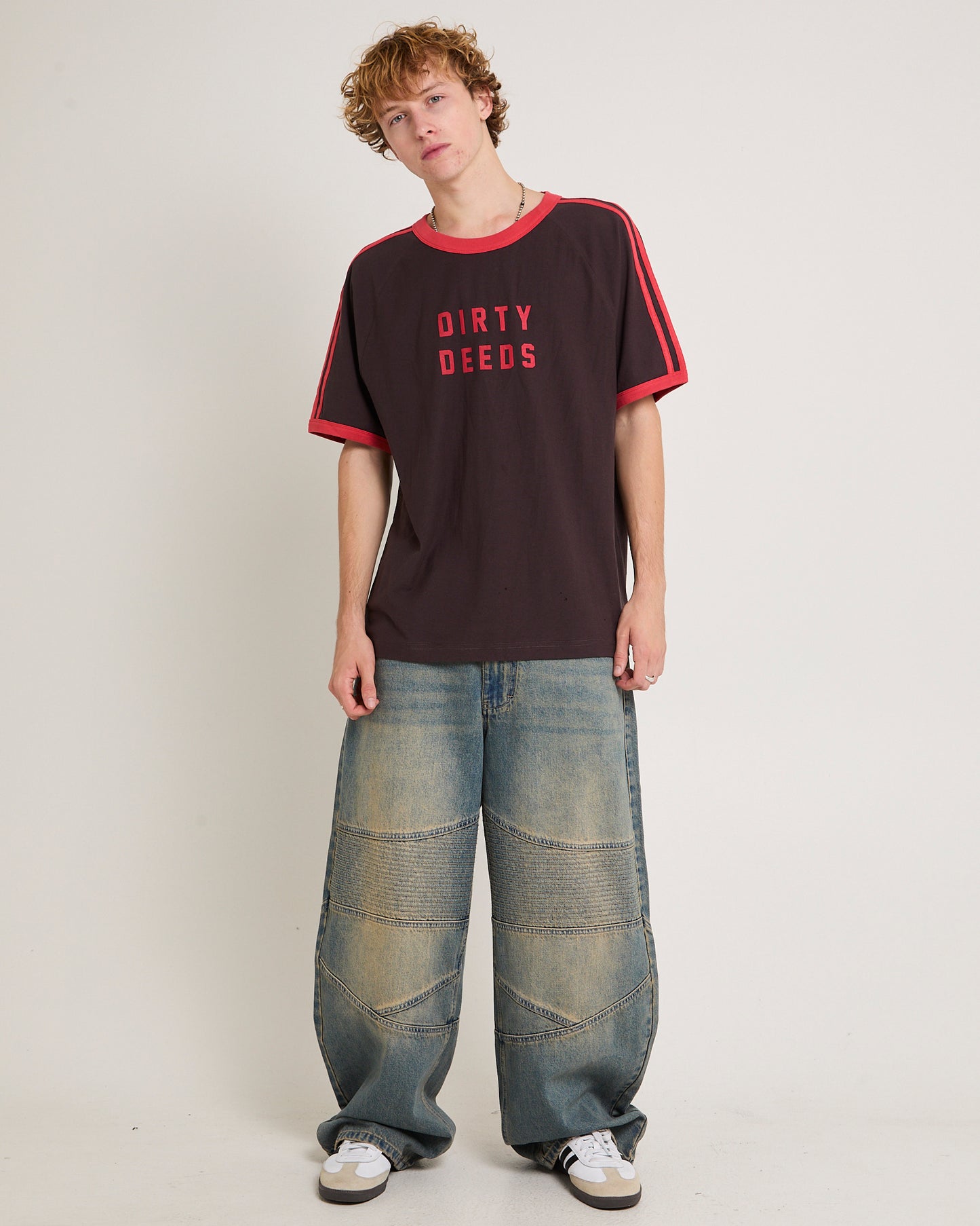 ACDC Dirty Deeds Ringer T-Shirt