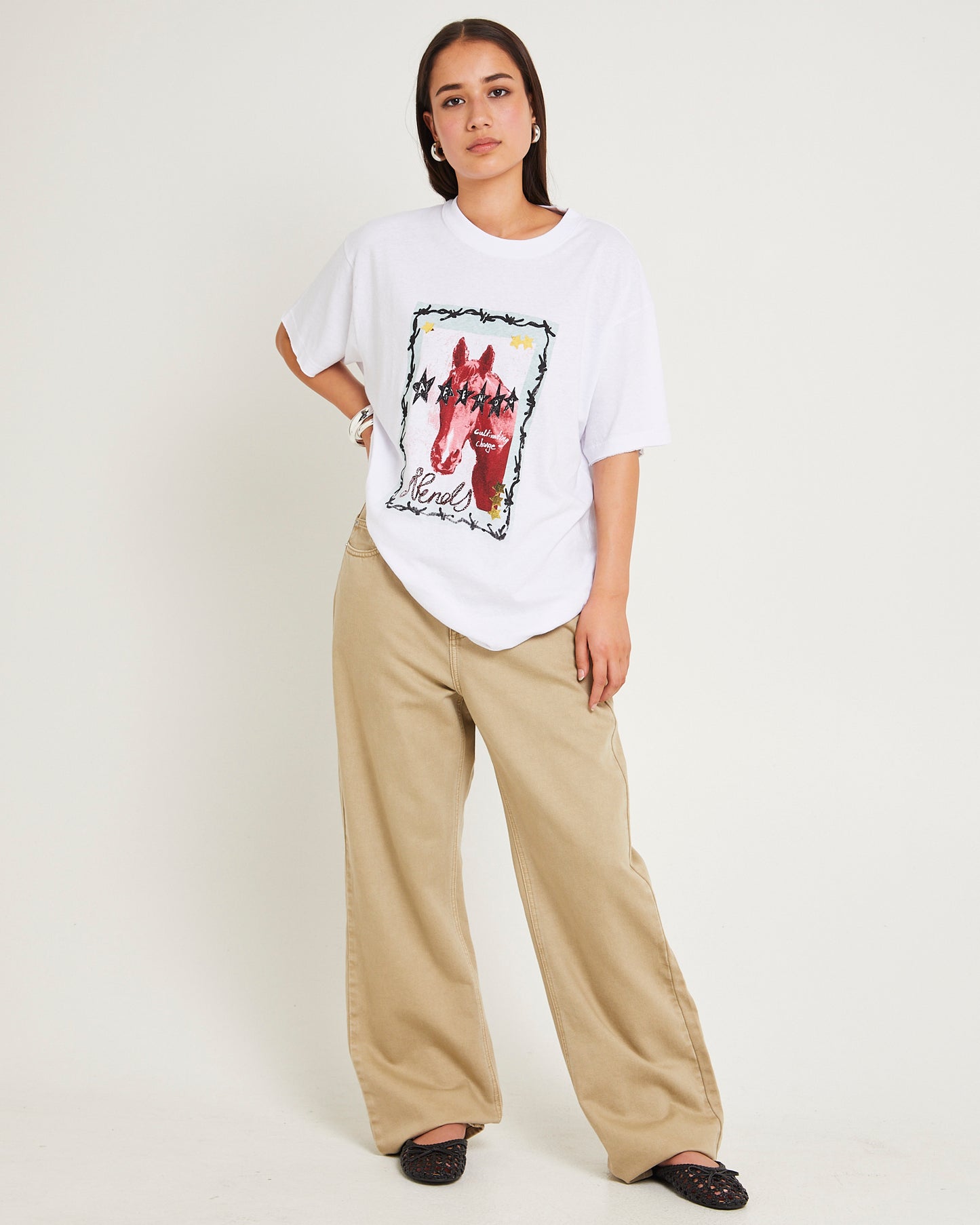 Horsegirl Oversized Tee