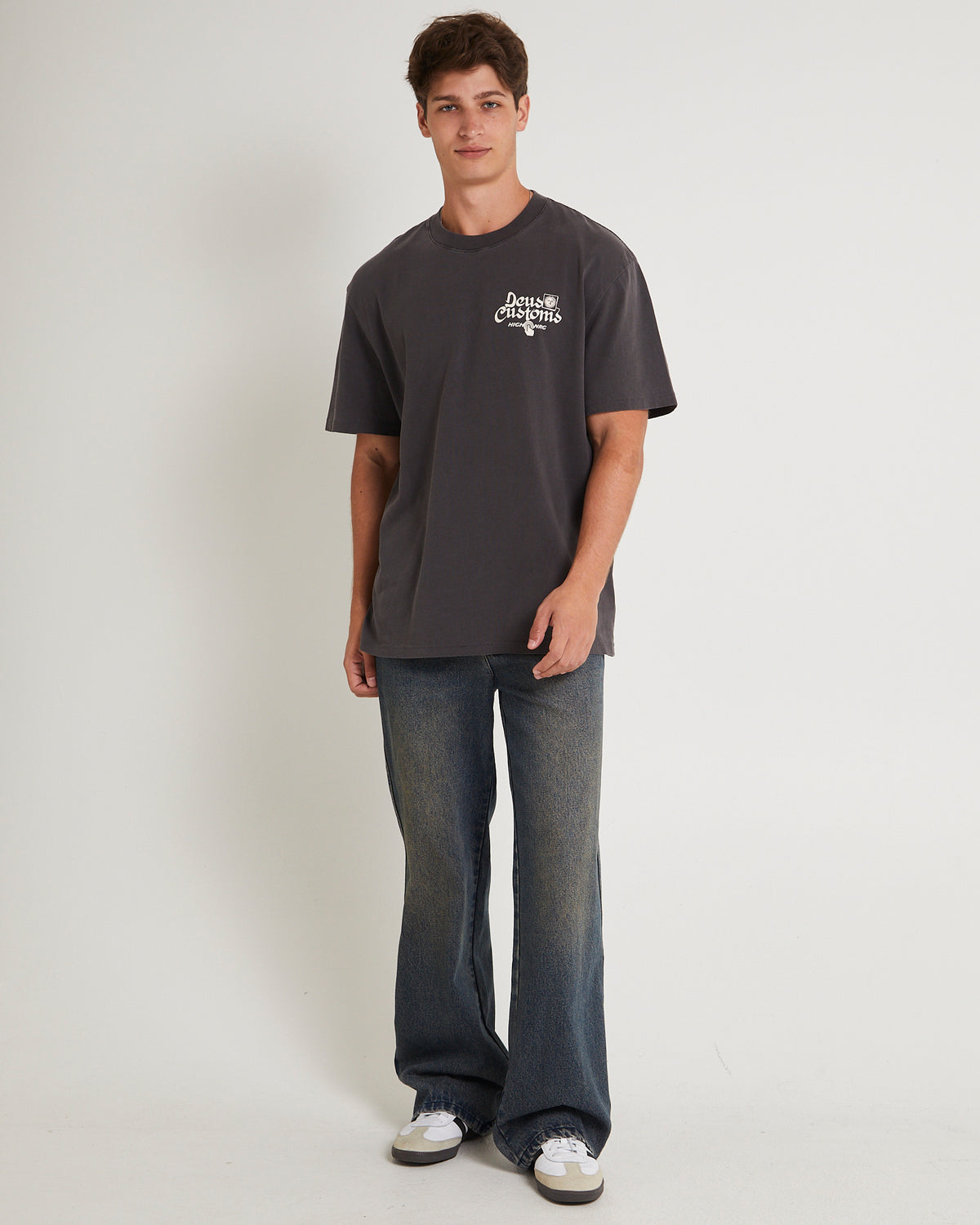 Open Head T-Shirt ANTHRACITE