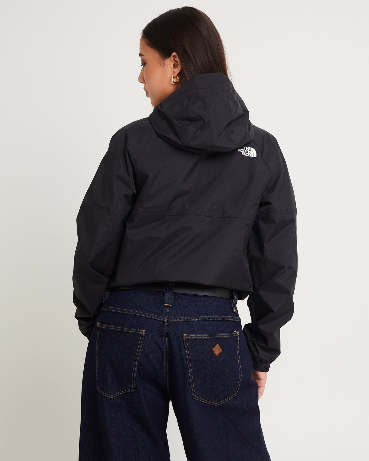 Women's Antora Rain Hoodie TNF BLACK