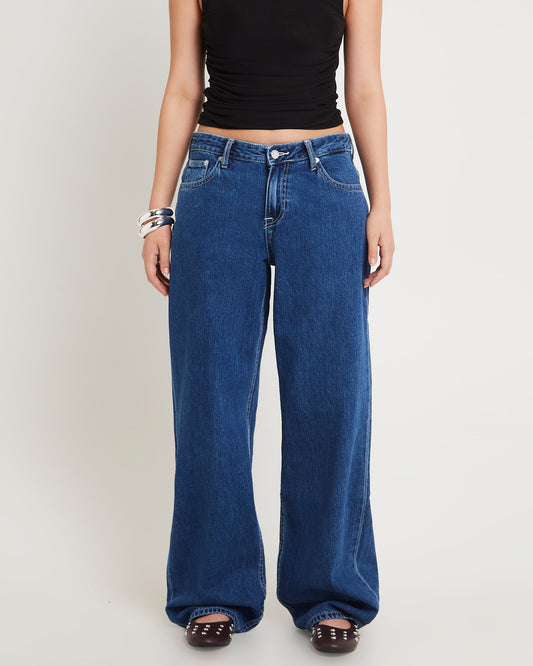 Hill Low Denim Jeans HAZE MID RETRO