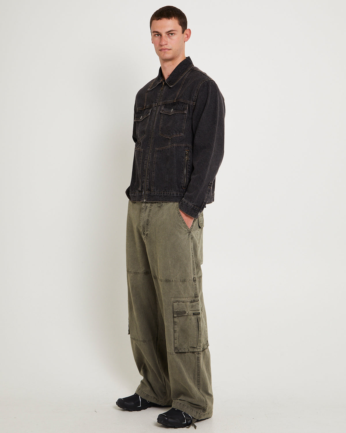 Deverell Cargo Pants KHAKI