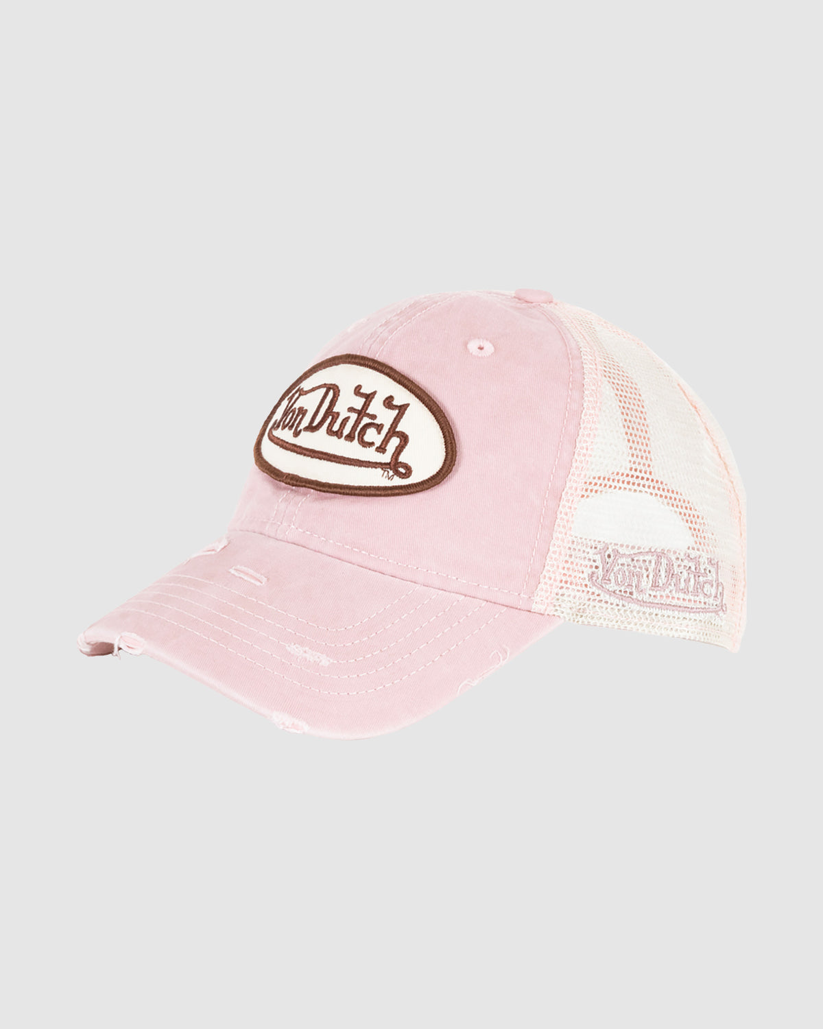 Patch Twill Trucker Cap PINK
