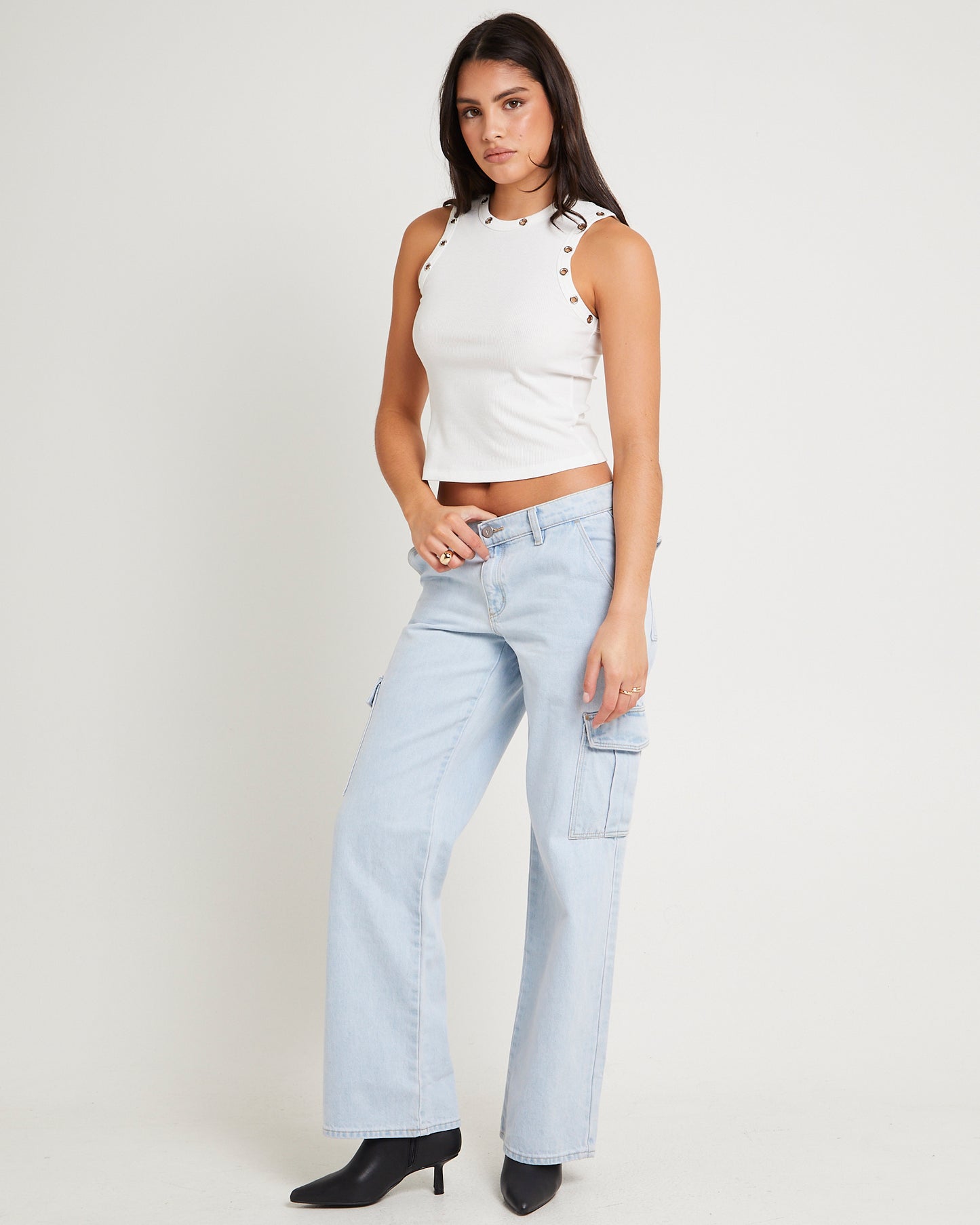 99 Low & Wide Cargo Jeans Hadley
