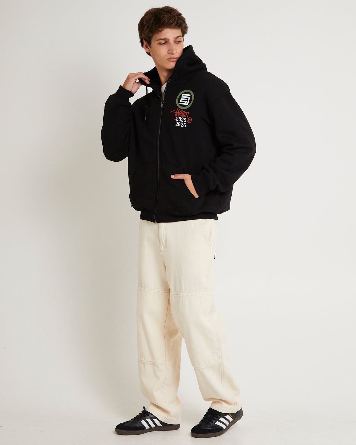 25/26 Zip Thru Hooded Fleece