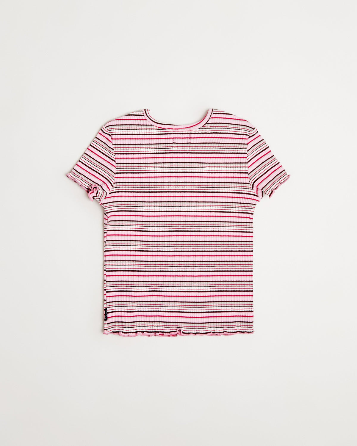 Charlotte Striped Ribbed T-Shirt
