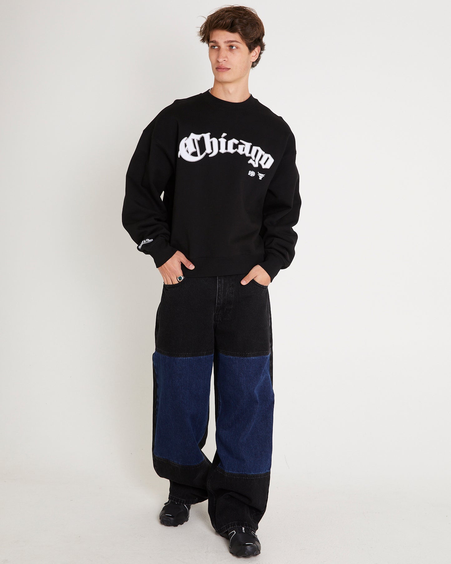 Chicago Bulls Field To The Court Crewneck Jumper