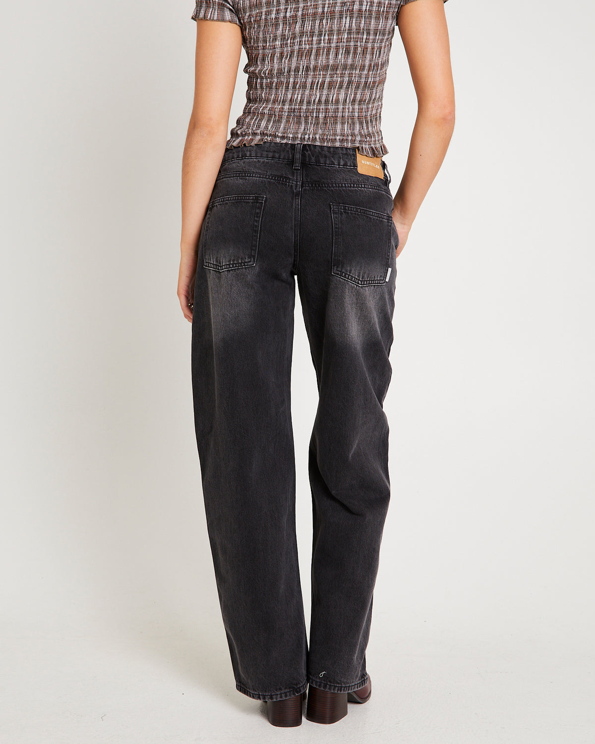 Maylee Low Rise Relaxed Denim Jeans
