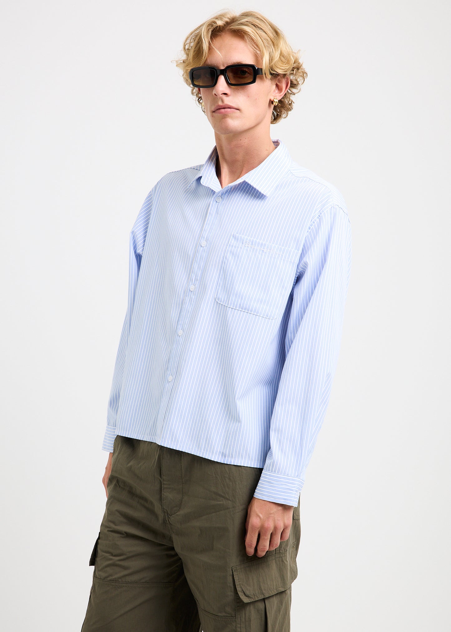 Miami Striped Long Sleeve Shirt