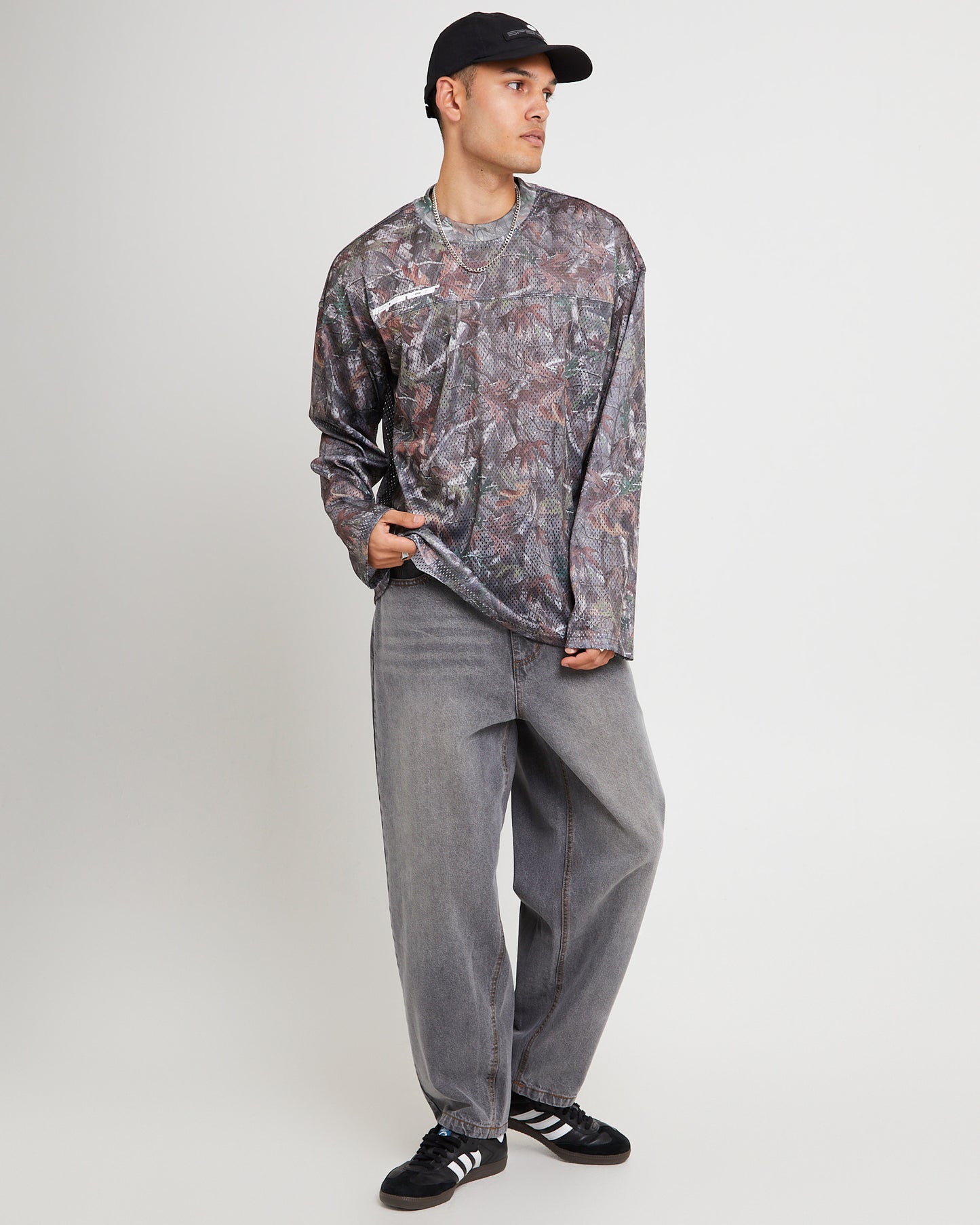 Monaco Mesh Long Sleeve T-Shirt