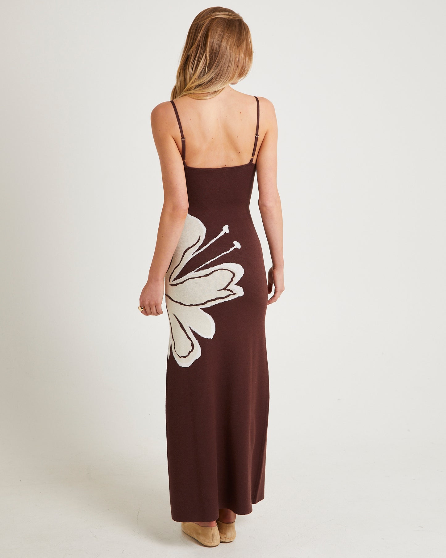 Flora Knit Maxi Dress