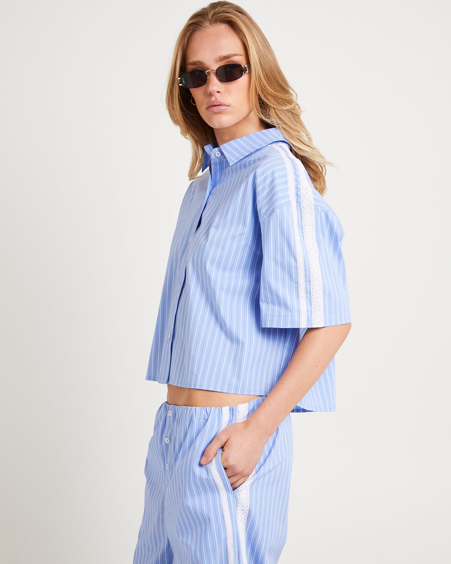 Hideaway Sports Stripe Short Sleeve Shirt