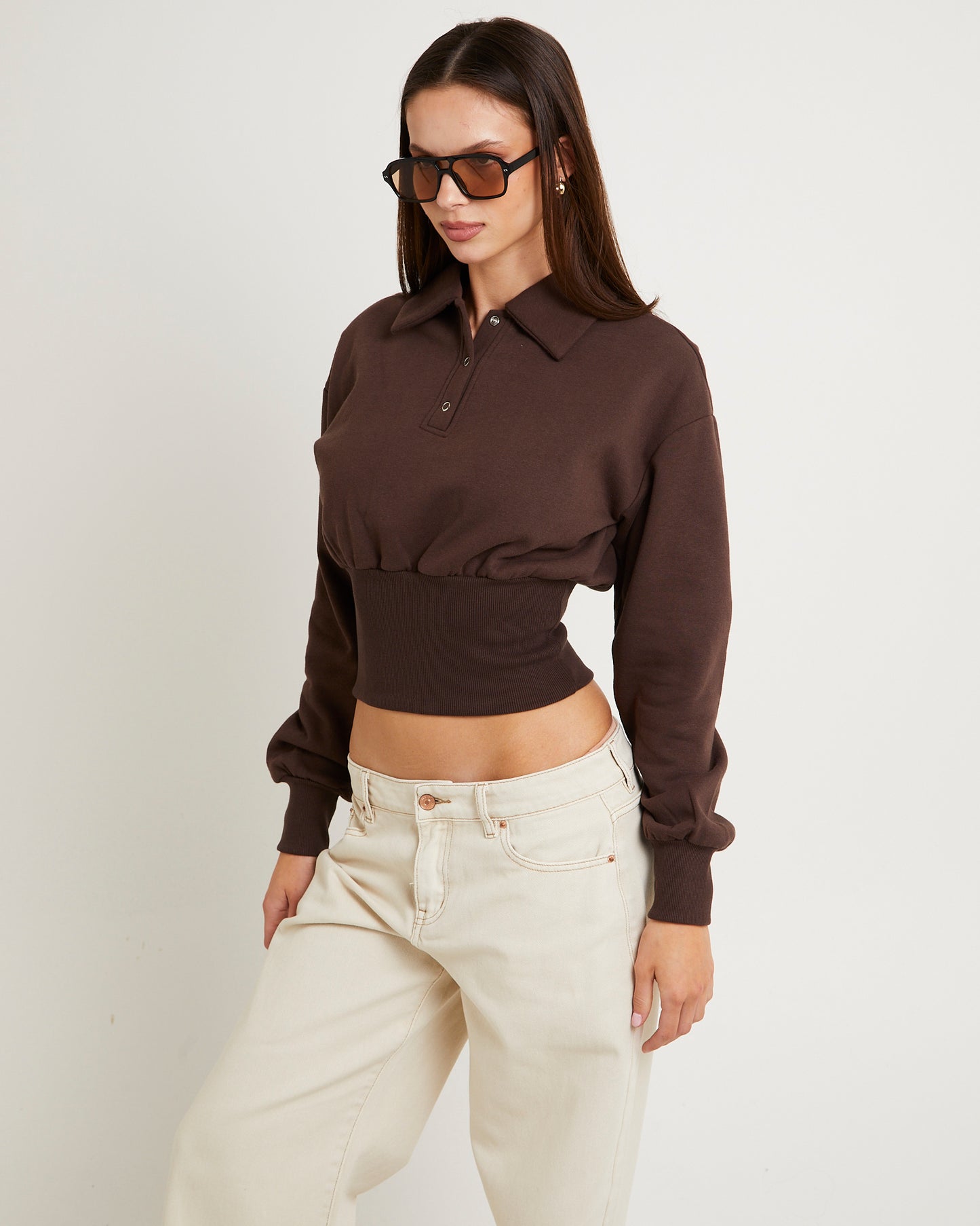 Tori Fleece Button Up