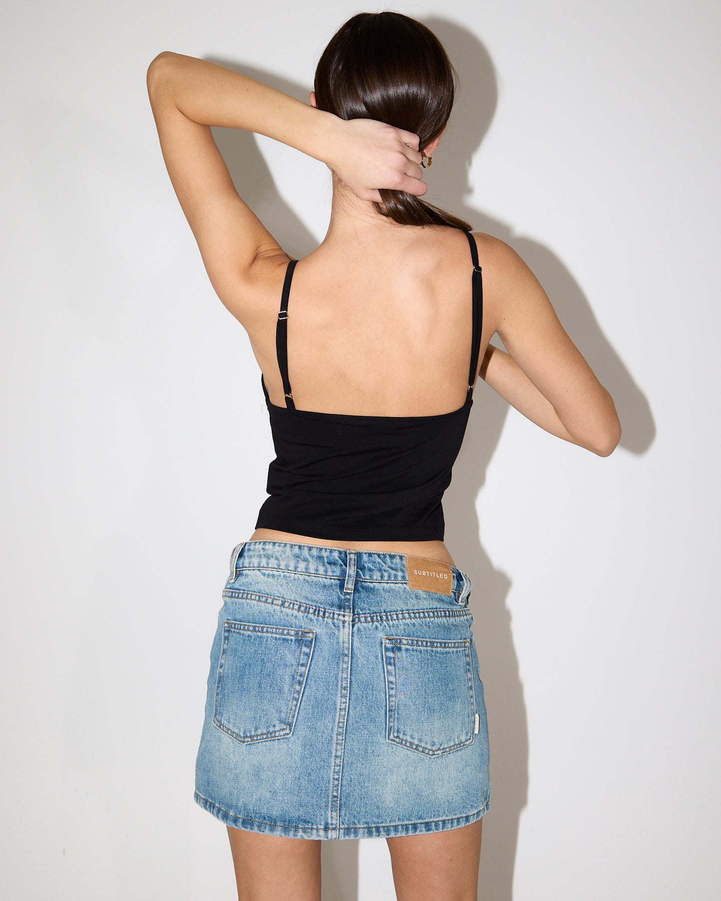 Strappy Boatneck Top