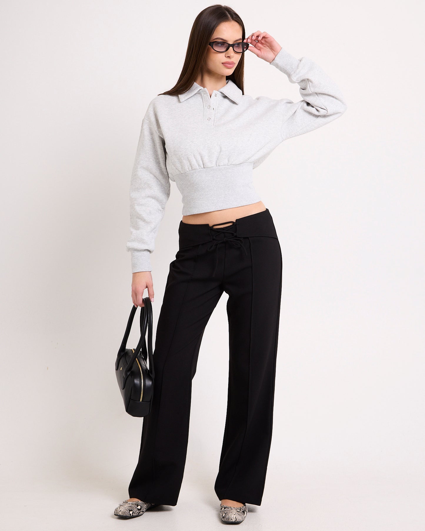 Tori Fleece Button Up