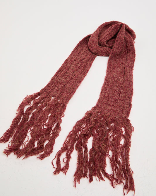 Hu Scarf BURGUNDY