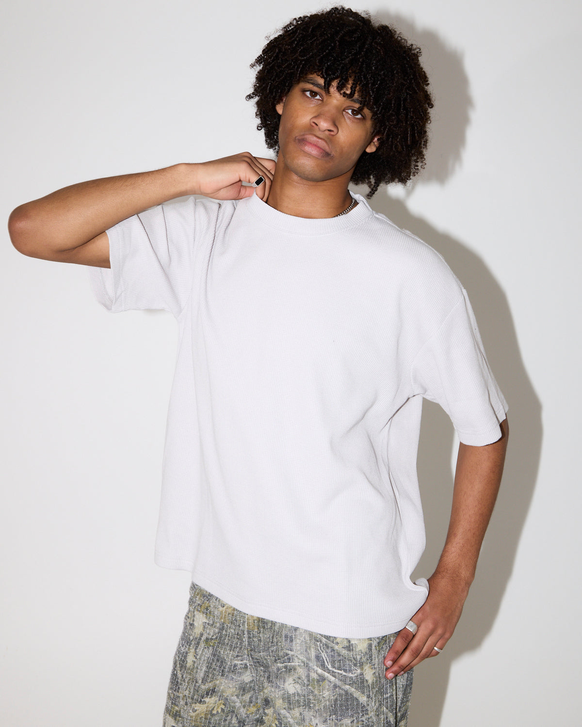 Waffle Crop T-Shirt
