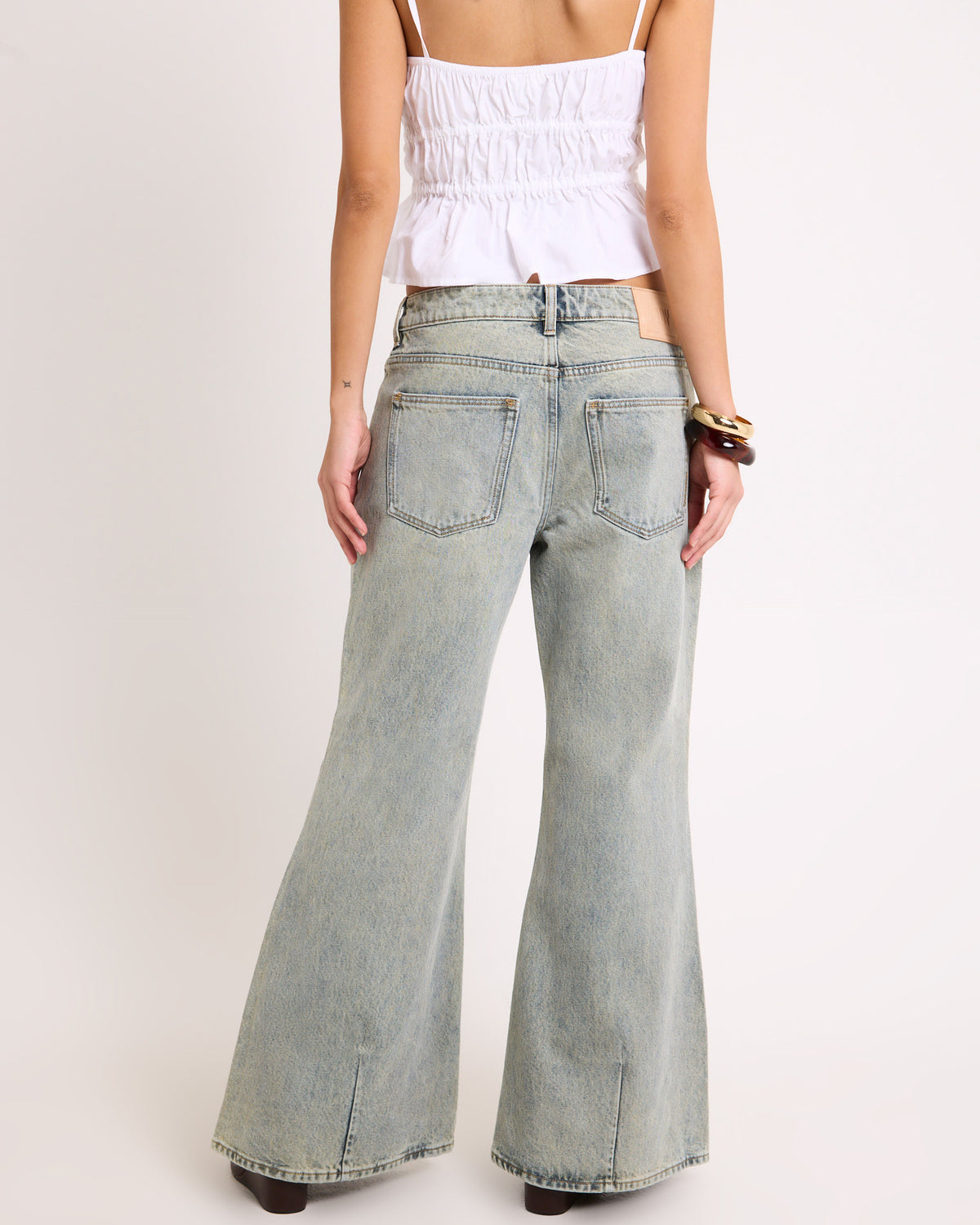 Chloe Baggy Denim Jeans After Hours LIGHT VINTAGE INDIGO