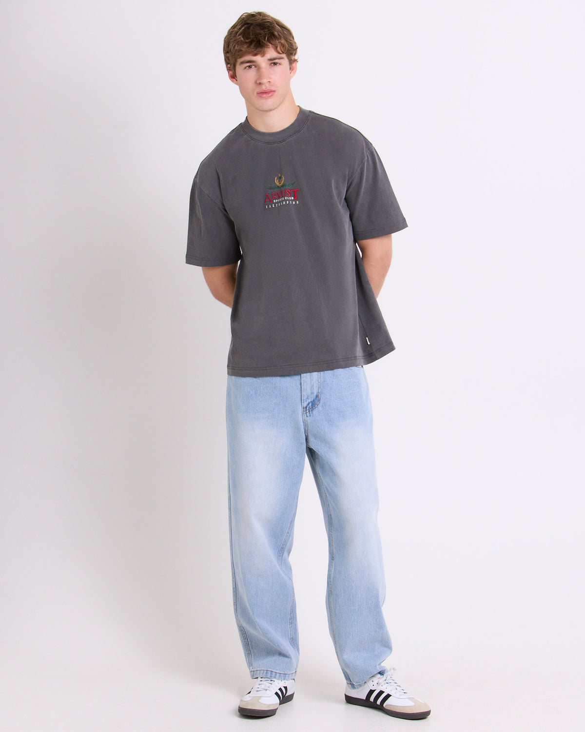 Hampton T-shirt WASHED BLACK