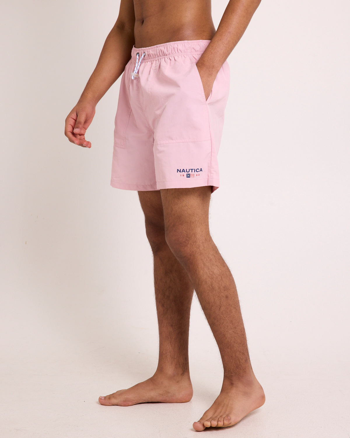Relaxed Fit 6" Vintage 1983 Flag Swim Shorts