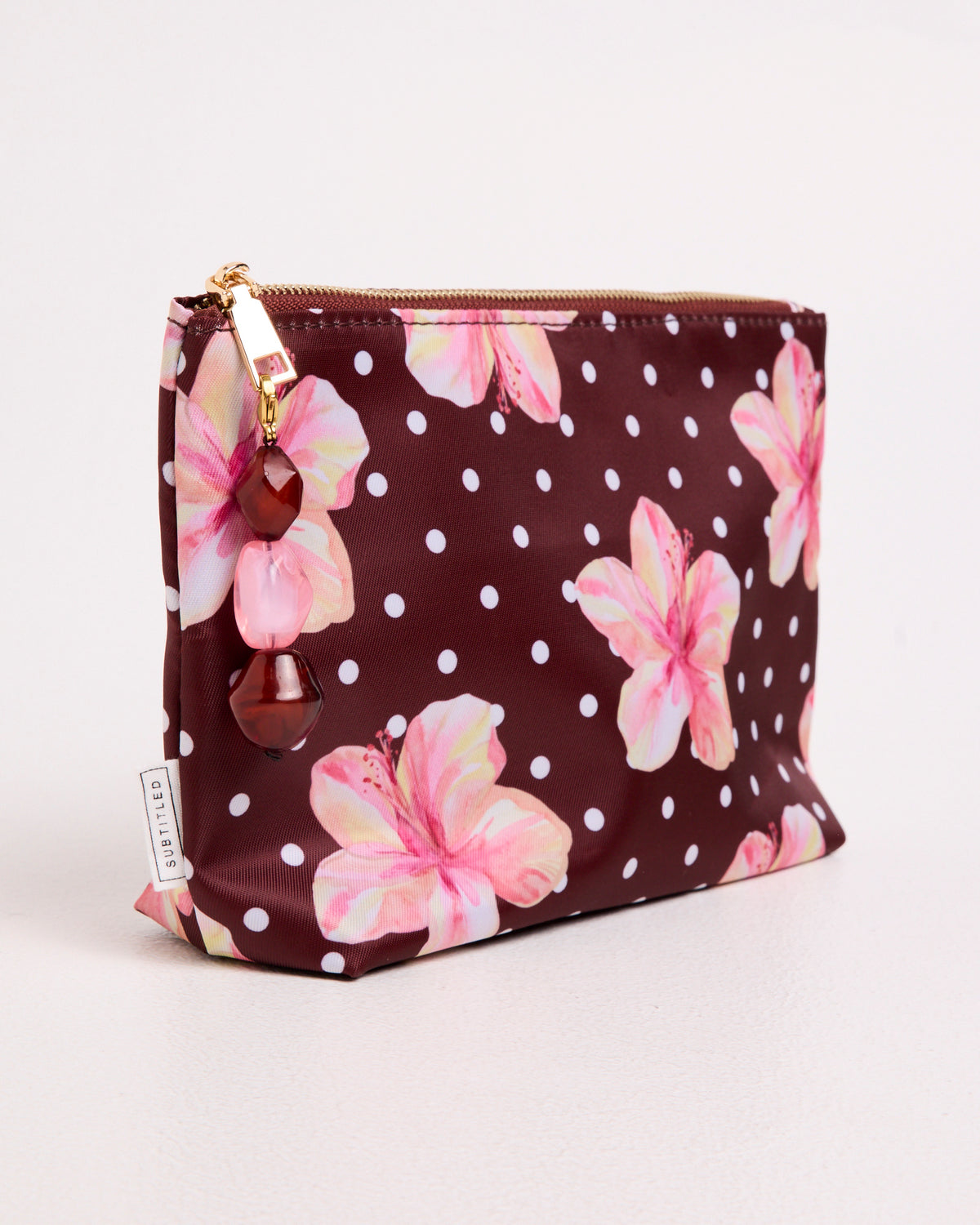 Waterproof Cosmetic Bag FLORAL DOT