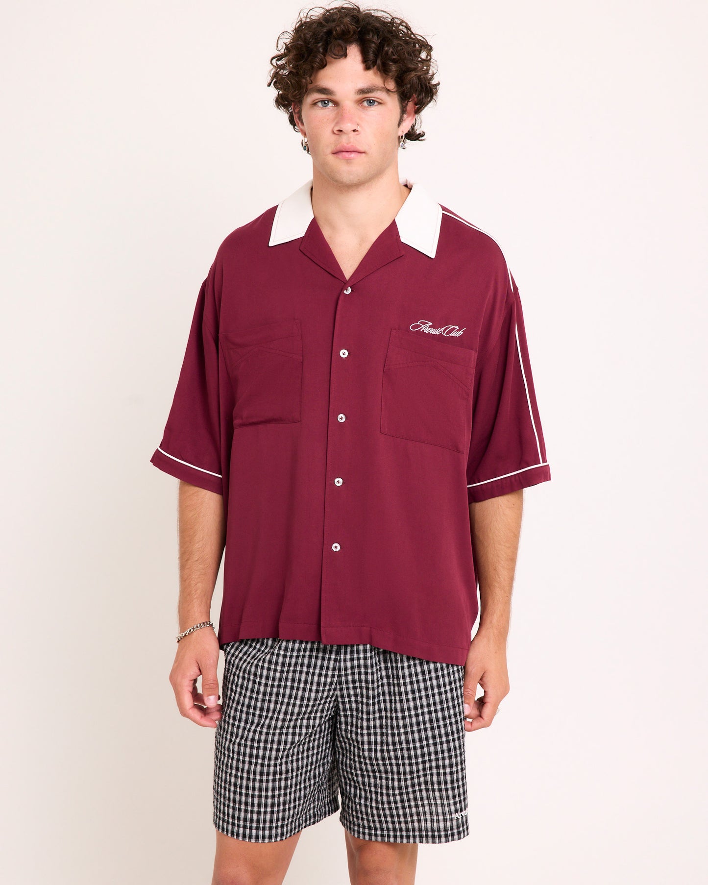 Webber Short Sleeve Bowling Shirt