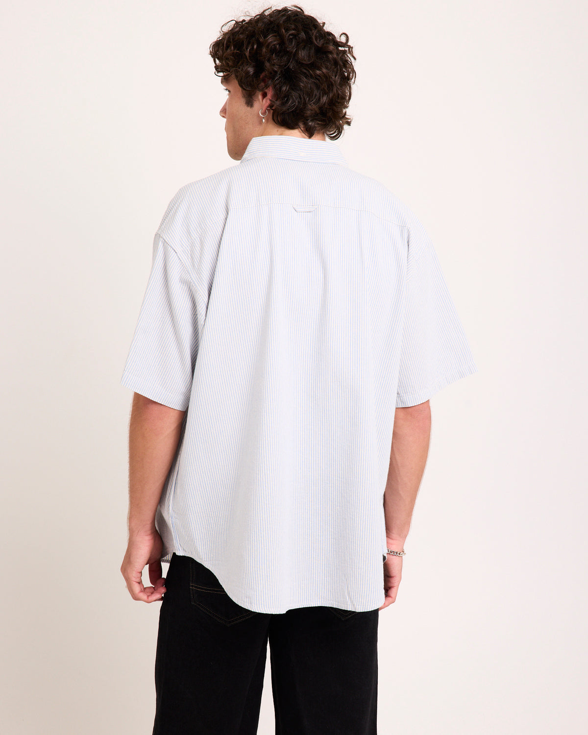 Stripe Short Sleeve Shirt
