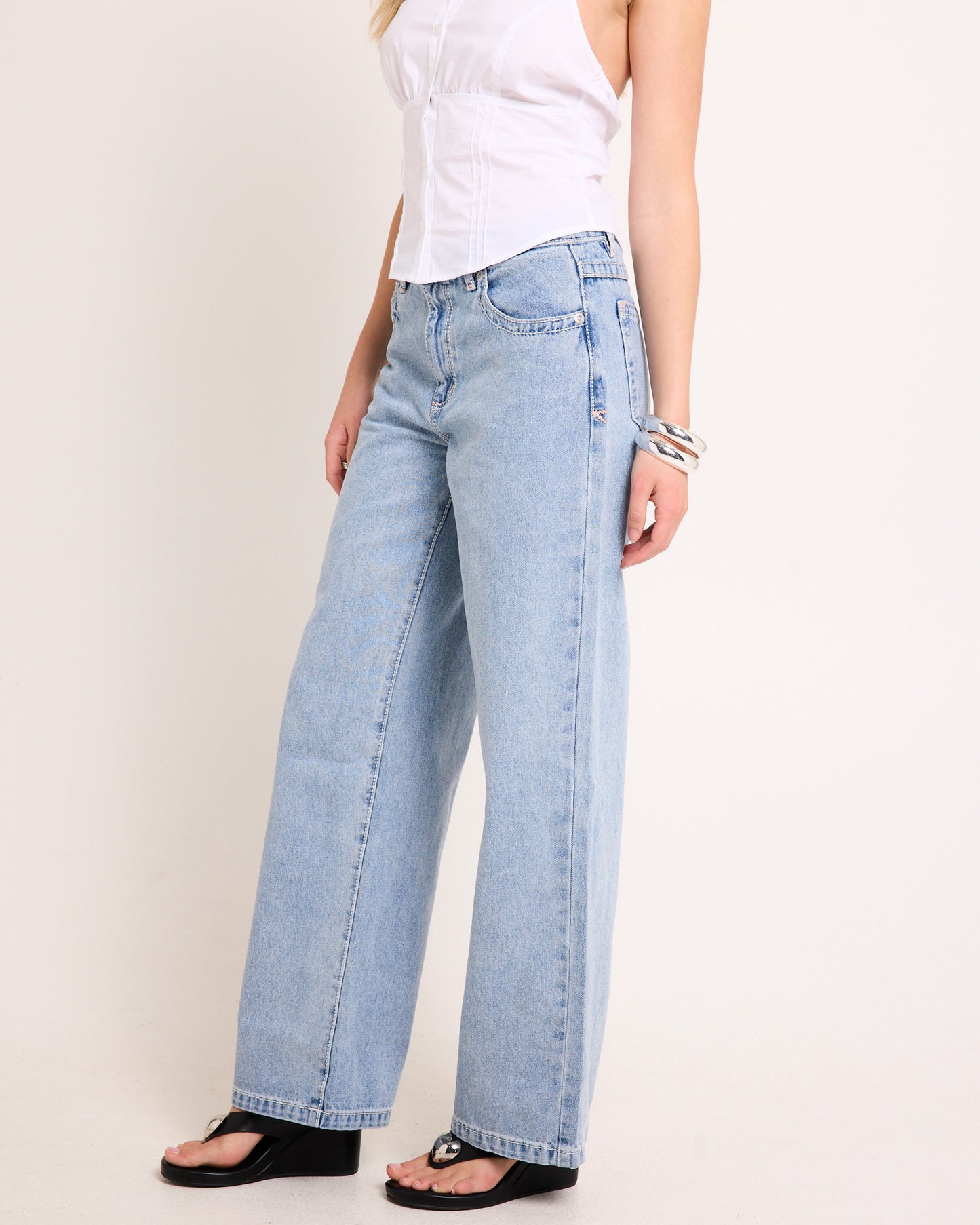 95 Mid Baggy Denim Jeans Avril