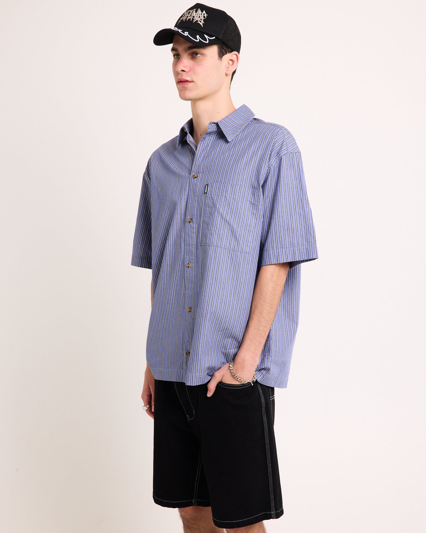 Shipwreck Stripe Short Sleeve Shirt