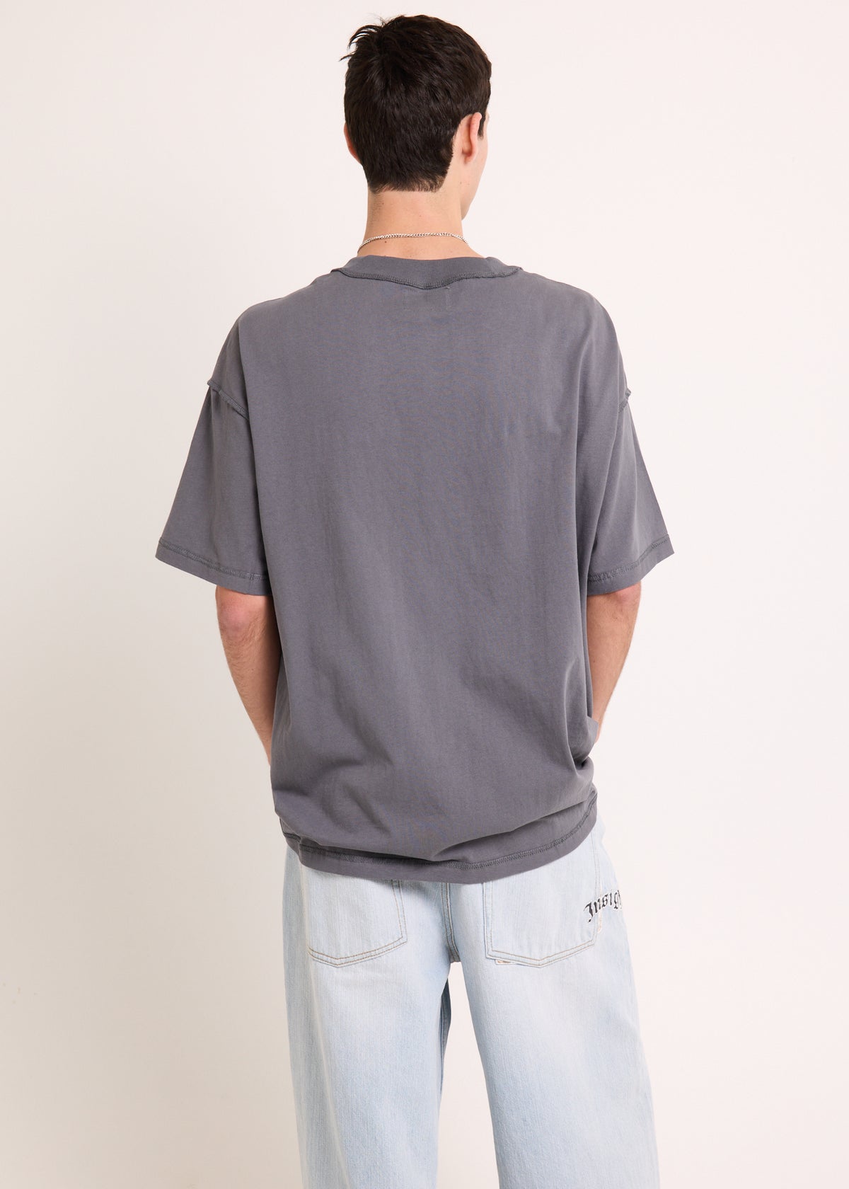 Inside Out OG Skate T-Shirt GREY MARL