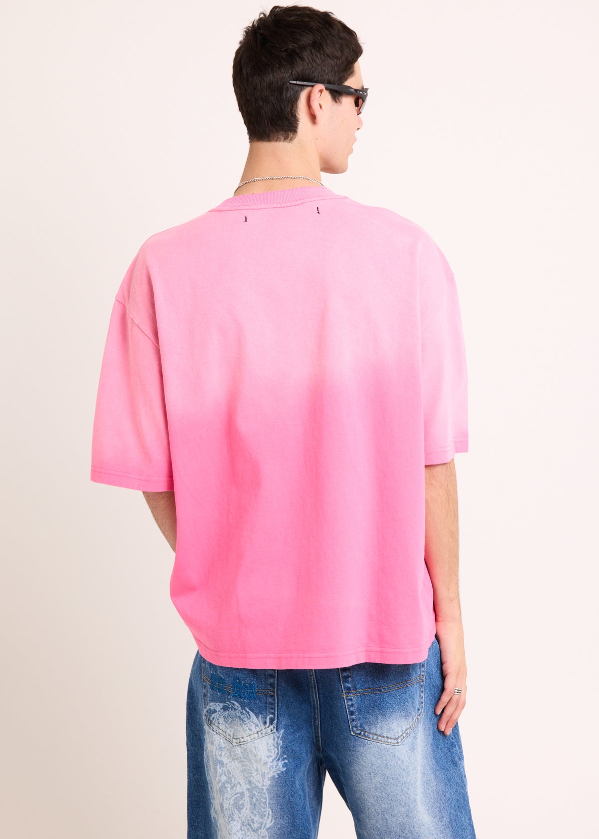 Homme Crop T-Shirt SOFT PINK