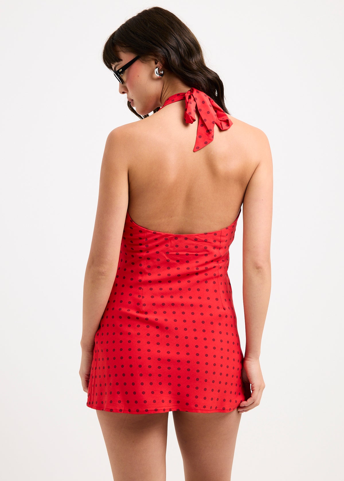 Harper Mini Dress RED/BURGUNDY